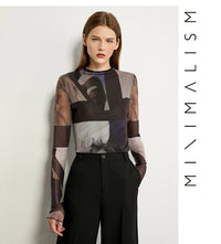 Mesh Printing Slim Tops