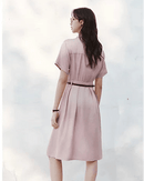 Casual And Stylish Fitted Button Denim Dress
