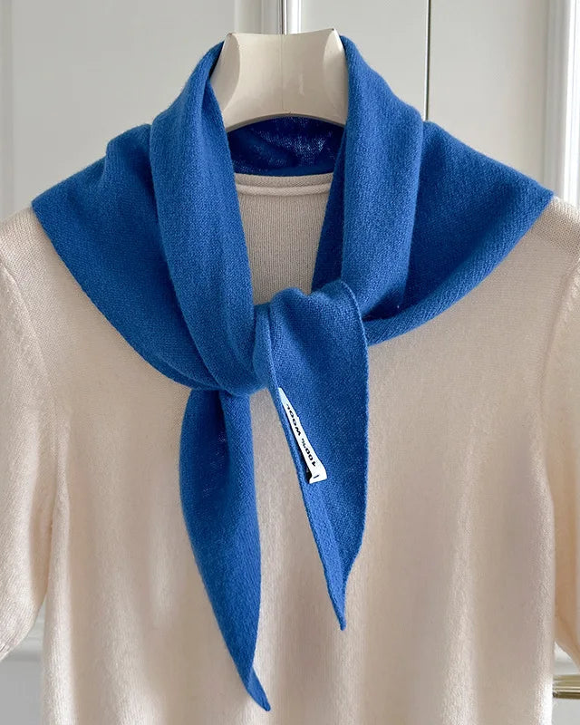 Women's Warm Wool Triangular Scarf