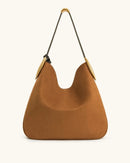 Suede Armpit Bag Large Capacity Tote