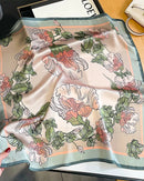 New Women's Silk Printed Scarf