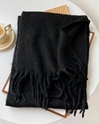 Longline Knitted Shawl Scarf
