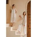 Peach Blossom Printed Pajama Suit