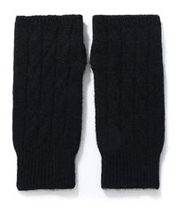 Wool Fingerless Thumb Hole Mittens