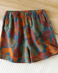 Cotton Printed Lounge Shorts