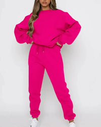 Thicken Sweatshirt & Pants Set
