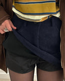 Corduroy Slim-Fit Mini Skirt