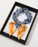 Multifunction Paisley Square Silk Scarf