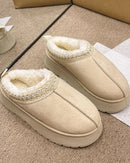 Shearling Lined Slip-On Ankle Boot