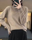 Mink Cashmere Turtleneck Sweater