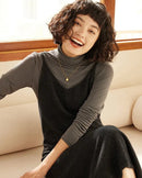 Cashmere V-Neck Slip Dress