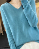 Soft Wool Knit Hooded Pullover Sweater
