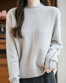 Rolled-Neck Merino Wool Sweater