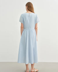 Stylish High-Waisted Slim-Fitting Long Dress