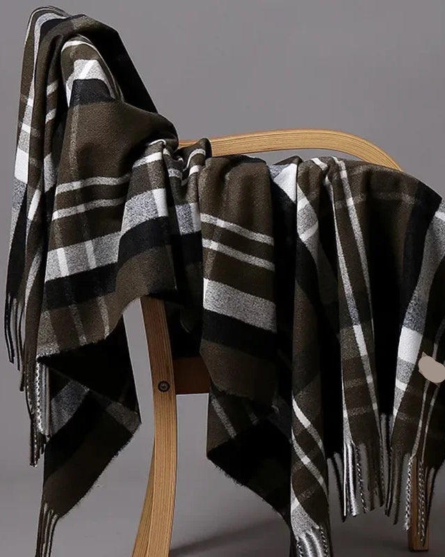 Classic Plaid High-Quality Scarf
