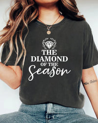 Women's short-sleeve graphic tee — a soft, breathable knit top designed for everyday comfort and effortless style.