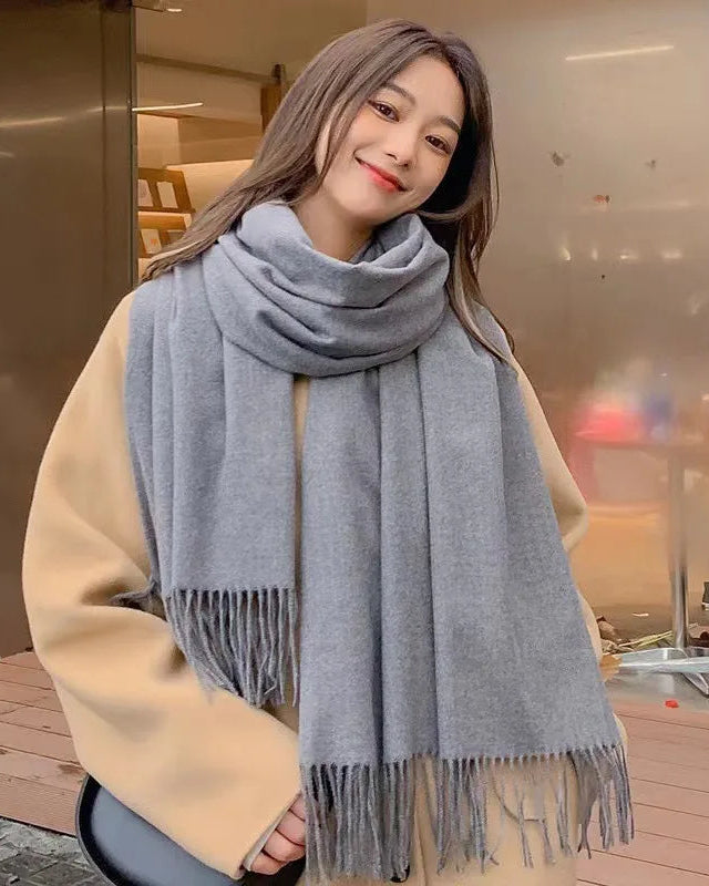 Soft Solid Wrap Shawl Scarf