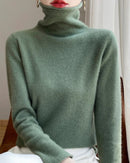 Knitted Wool Turtleneck Sweater