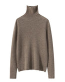 Soft Cashmere Turtleneck Slim-Fit Sweater