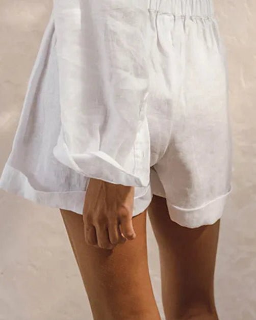 Versatile High-Waisted Stretch Shorts