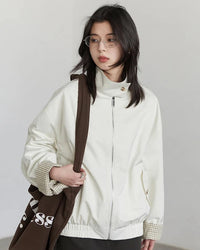Reversible Stand Collar Jacket