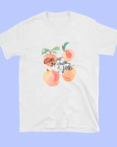 Retro Fruit Emblem Short Sleeve Top