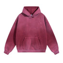 Oversized Warm Paint Distressed Hoodies