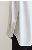 Solid Loose Chic Chiffon Blouses