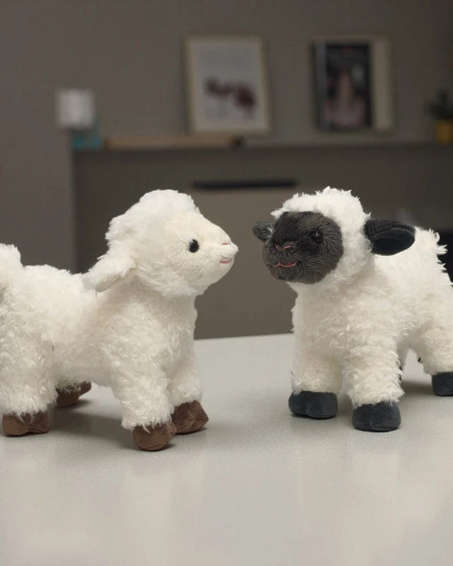 Black Face Sheep Lamb Plush Stuffed Animal Doll