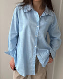 Oversized Cotton Linen Shirt