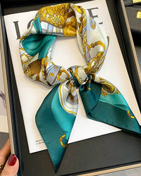 New Women's Silk Printed Scarf