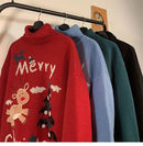 Turtleneck Christmas Sweater Ugly Sweater