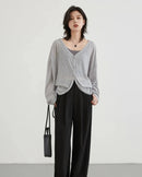 Lightweight V-Neck Cardigan