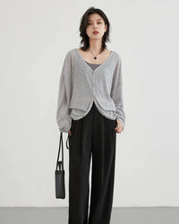 Lightweight V-Neck Cardigan