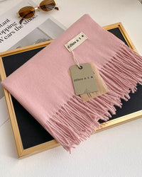Faux Cashmere Thick Wrap Scarf in Colors