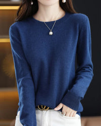 Merino Wool Round Neck Sweater