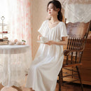 Casual Round Neck Loose Nightdress