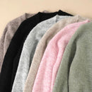 Wool Blend Soft Knitted Short Cardigan