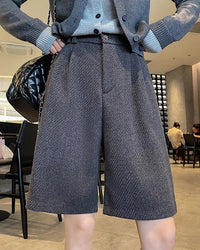 Vintage Relaxed-Fit Bermuda Shorts
