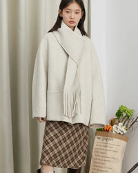 Double Sided Wool Blend Coat