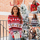 Elk Jacquard Christmas Sweater