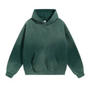 Oversized Warm Paint Distressed Hoodies