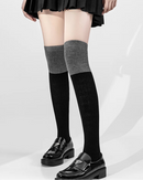 At knee height, these socks occupy a versatile position in the wardrobe — long enough to provide meaningful coverage, short enough to work with skirts, dresses, and trousers alike.