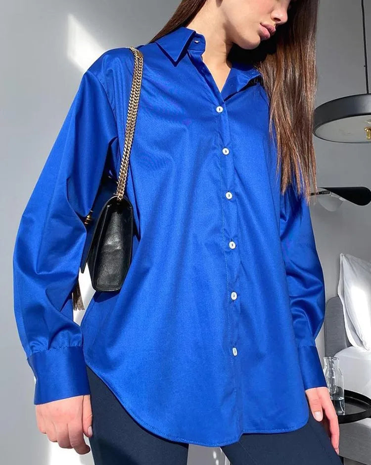 Oversized Cotton Candy Color Shirt