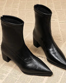 Stylish Retro Platform Party Ankle Boots