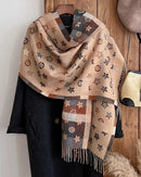Printed Oversized Shawl Wrap Scarf