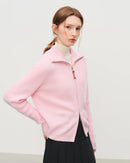 Wool Blend Knitted Cardigan Casual Sweater