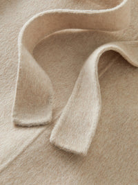 100% Wool Double Sides Tweed Long Coat