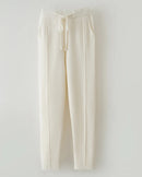 Merino Wool Tapered Knit Pants