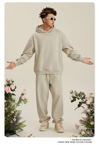 Loose Solid Color Sweatpants